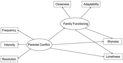 Parental conflict and adolescents’ socially adverse emotions: the mediating role of family functioning